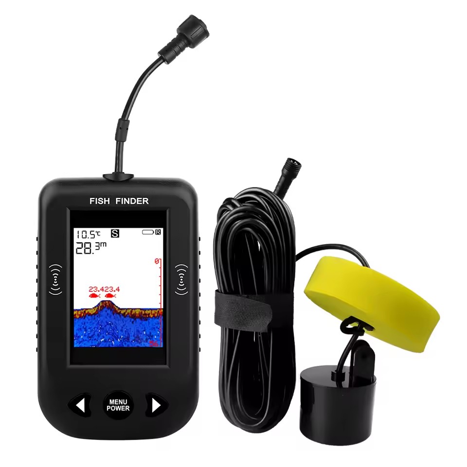 Alarme 100m portátil sonar loc - Fish Finder Cable avaliação e preço